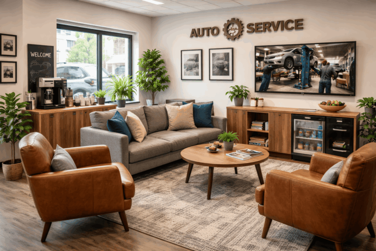 Зона комфорта: как организовать клиентскую комнату в автосервисе