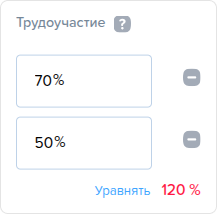 Заказ наряд. Вкладка Работы. Назначение нескольких исполнителей (трудоучастие).png